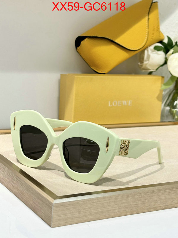 Glasses-Loewe best quality designer ID: GC6118 $: 59USD