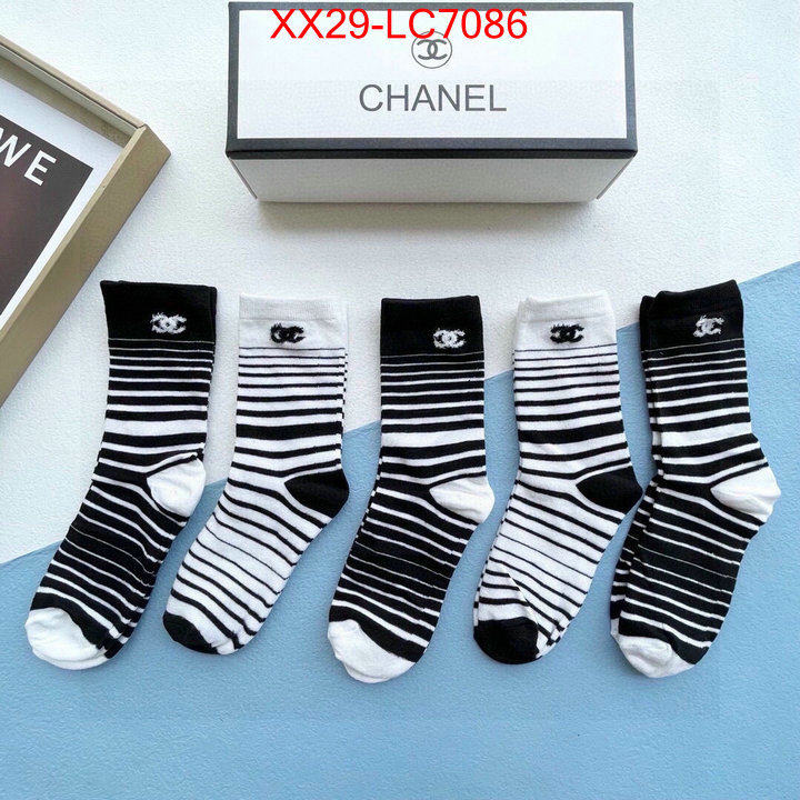 Sock-Chanel designer 1:1 replica ID: LC7086 $: 29USD