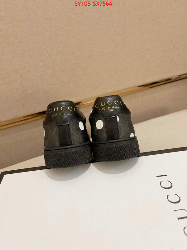 Men Shoes-Gucci can i buy replica ID: SX7564 $: 105USD