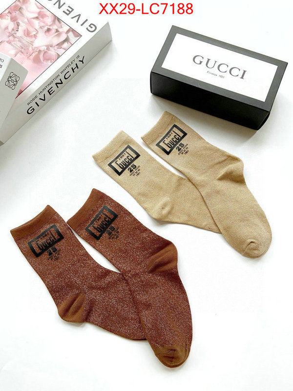 Sock-Gucci high quality happy copy ID: LC7188 $: 29USD