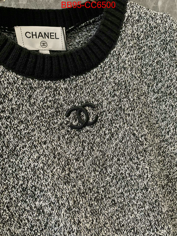 Clothing-Chanel replica aaaaa+ designer ID: CC6500 $: 95USD