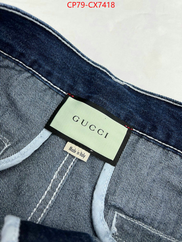 Clothing-Gucci what ID: CX7418 $: 79USD