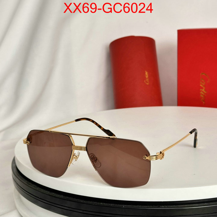 Glasses-Cartier designer wholesale replica ID: GC6024 $: 69USD