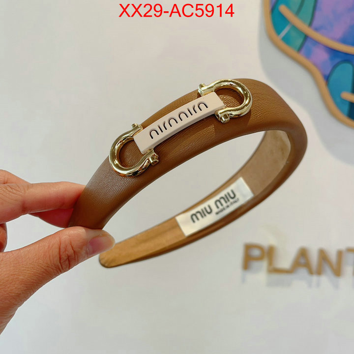 Hair band-MIU MIU 2024 luxury replicas ID: AC5914 $: 29USD