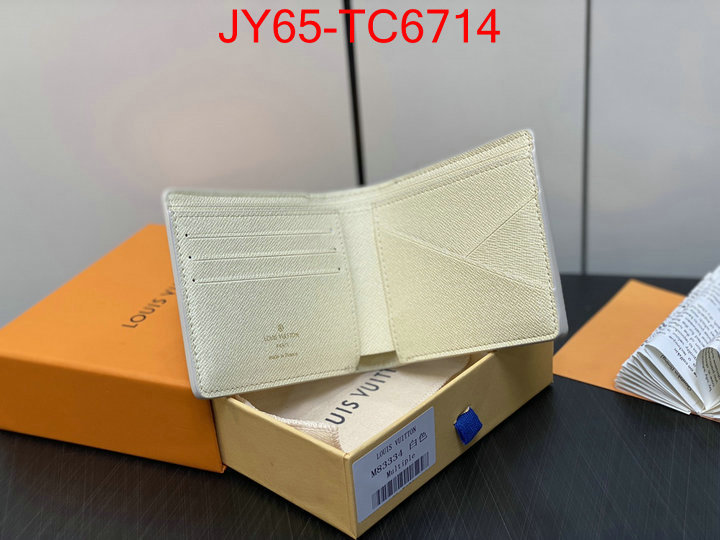 LV Bags(TOP)-Wallet 2024 replica wholesale cheap sales online ID: TC6714 $: 65USD,