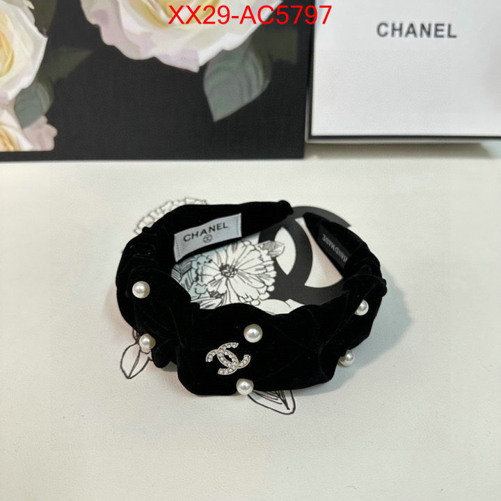 Hair band-Chanel high ID: AC5797 $: 29USD