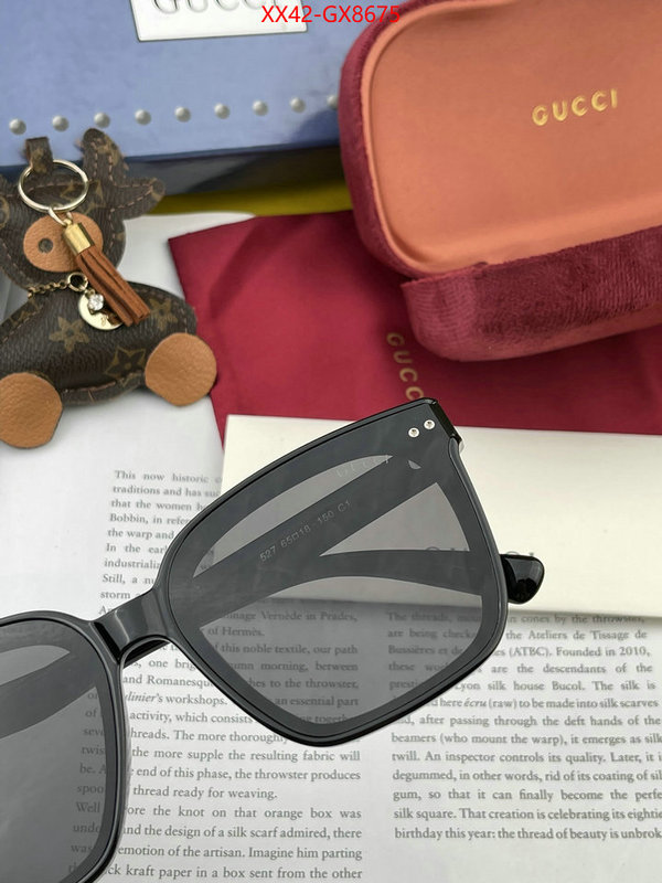 Glasses-Gucci how to buy replica shop ID: GX8675 $: 42USD