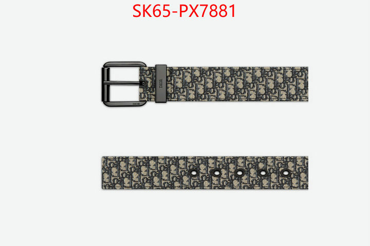 Belts-Dior online shop ID: PX7881 $: 65USD