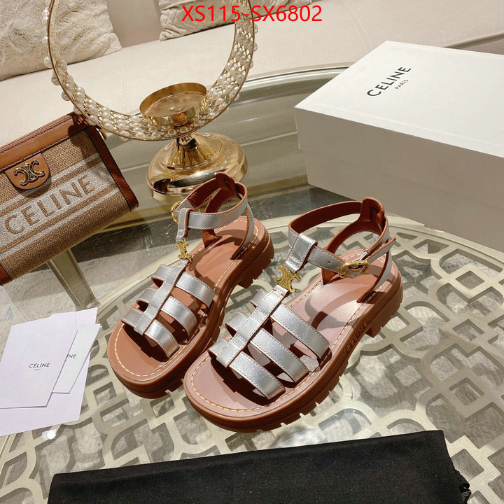 Women Shoes-CELINE fake aaaaa ID: SX6802 $: 115USD