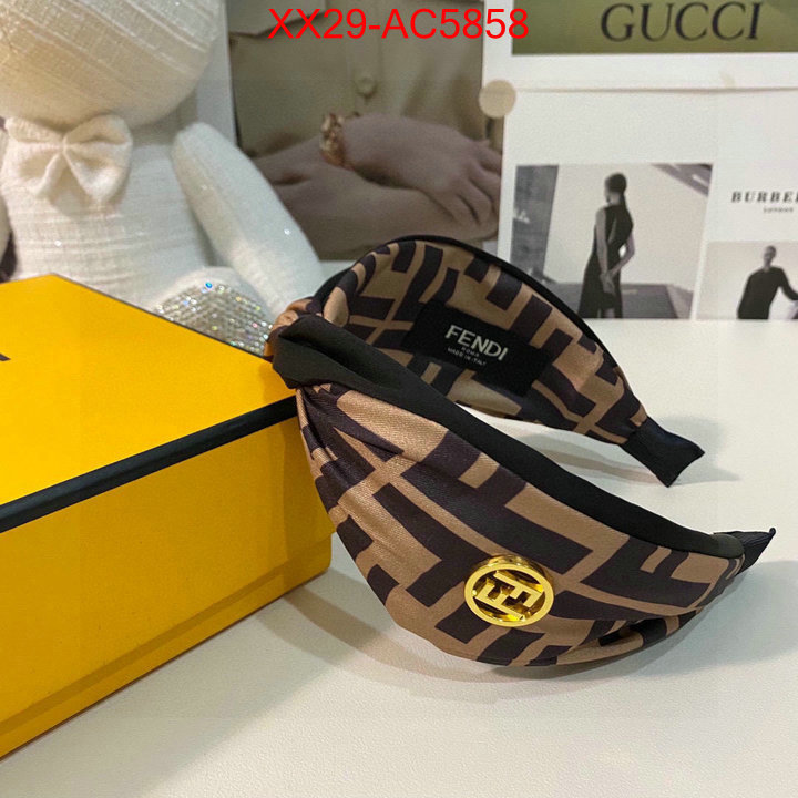 Hair band-Fendi where quality designer replica ID: AC5858 $: 29USD