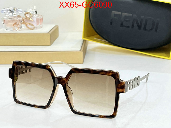 Glasses-Fendi 2024 replica wholesale cheap sales online ID: GC6090 $: 65USD