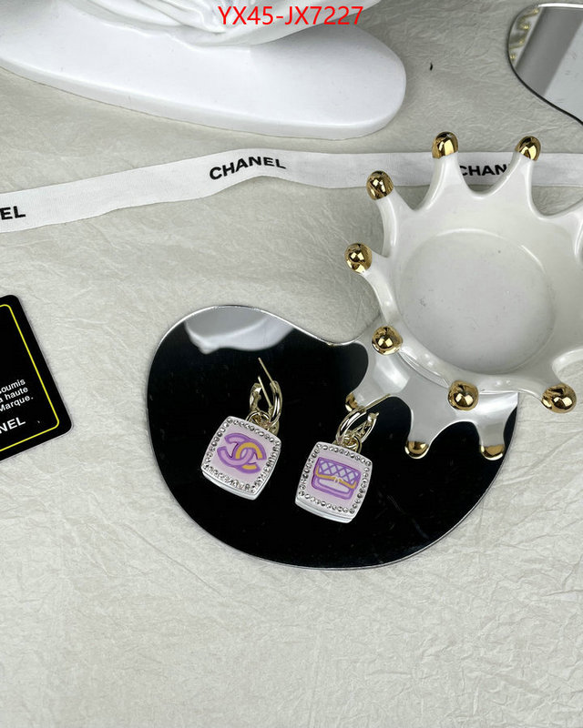 Jewelry-Chanel designer 1:1 replica ID: JX7227 $: 45USD