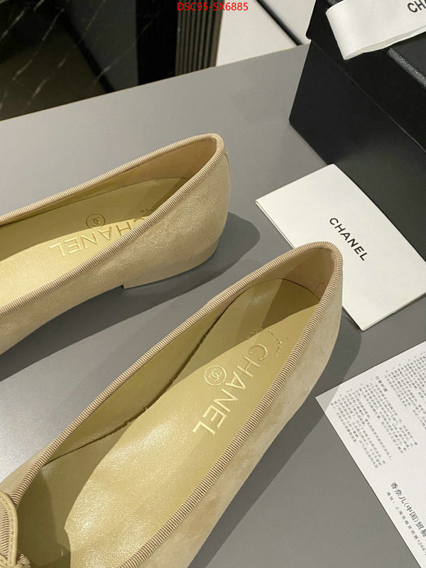 Women Shoes-Chanel replica 1:1 ID: SX6885 $: 95USD