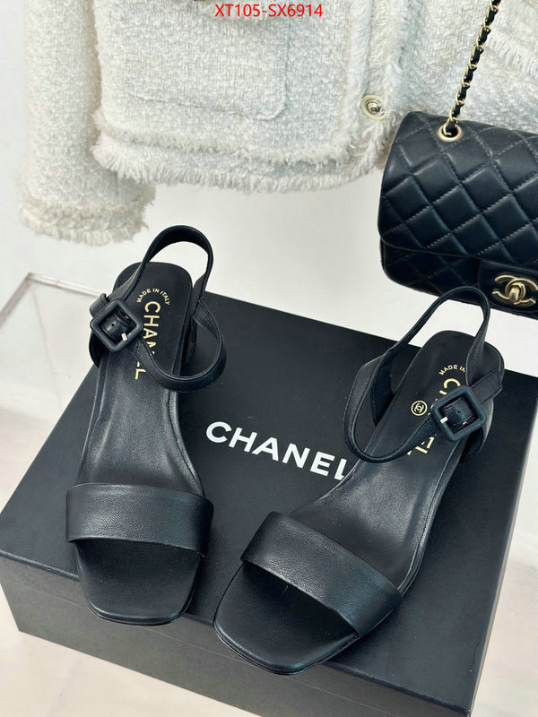 Women Shoes-Chanel best quality designer ID: SX6914 $: 105USD