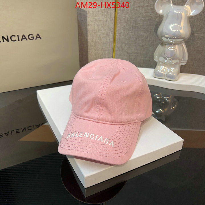 Cap(Hat)-Balenciaga aaaaa class replica ID: HX5340 $: 29USD