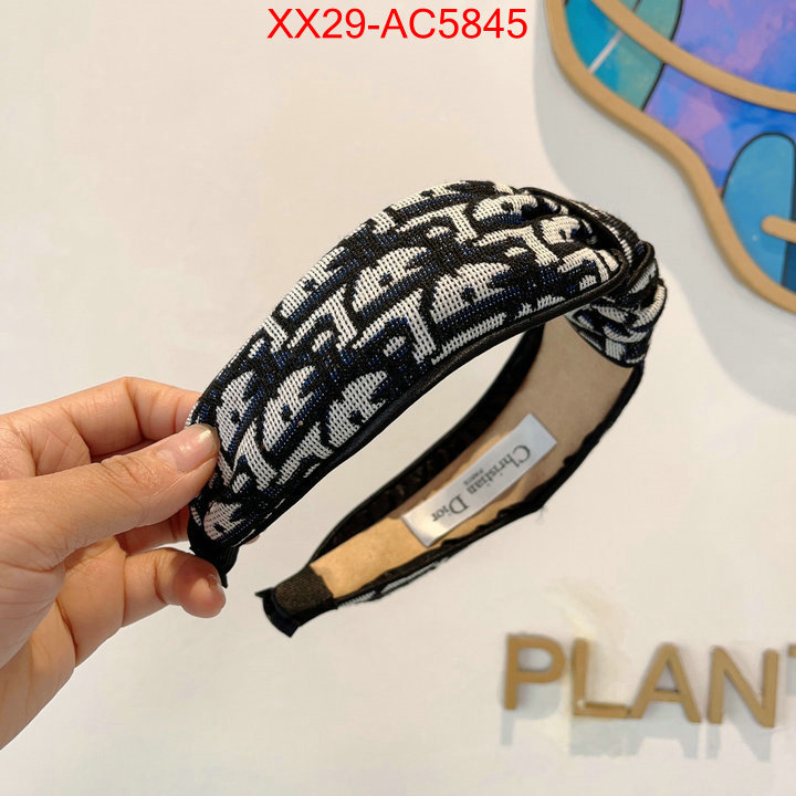 Hair band-Dior top quality fake ID: AC5845 $: 29USD