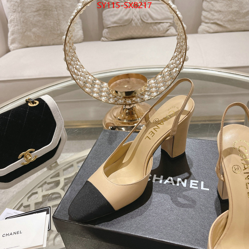 Women Shoes-Chanel wholesale designer shop ID: SX8217 $: 115USD