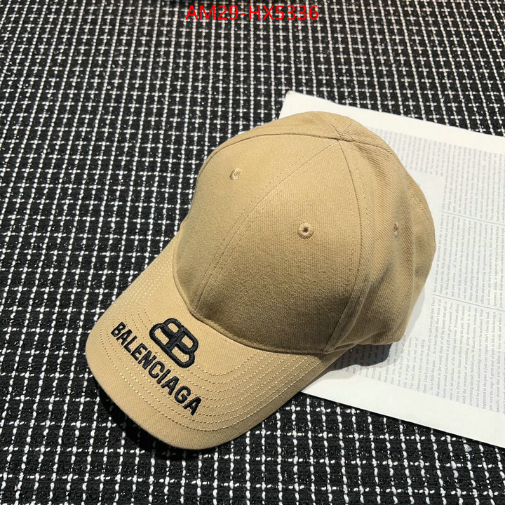 Cap(Hat)-Balenciaga outlet 1:1 replica ID: HX5336 $: 29USD