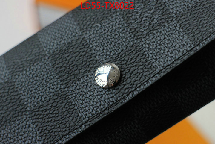 LV Bags(TOP)-Wallet customize best quality replica ID: TX8022 $: 55USD,