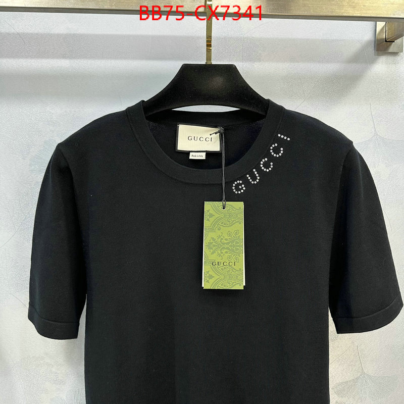 Clothing-Gucci from china 2024 ID: CX7341 $: 75USD