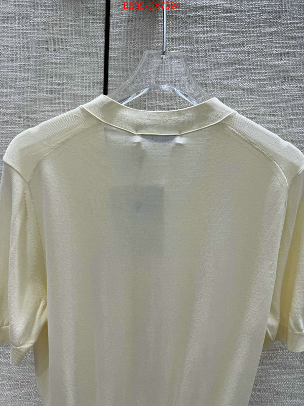 Clothing-Dior replicas ID: CX7324 $: 85USD