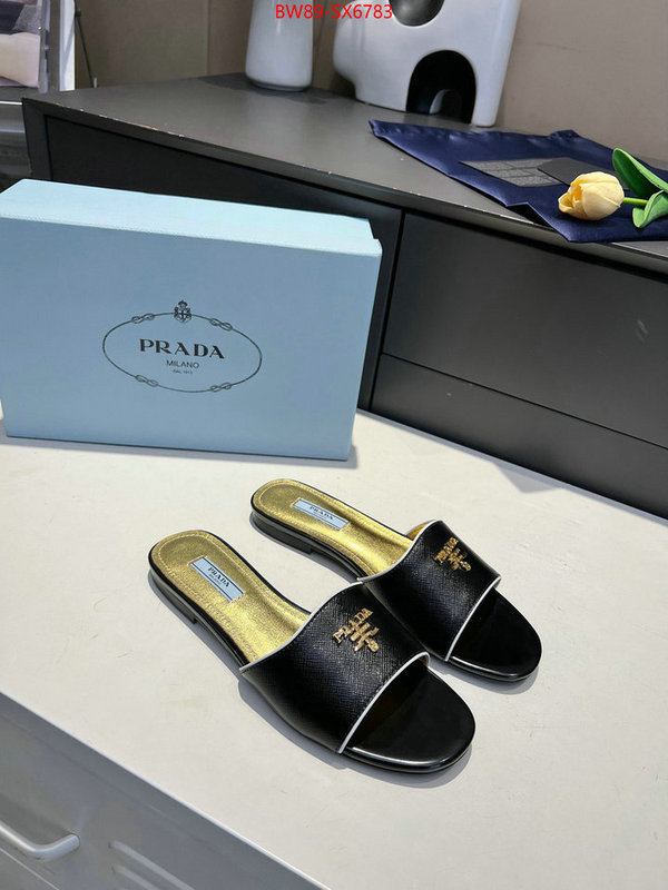 Women Shoes-Prada high quality replica designer ID: SX6783 $: 89USD