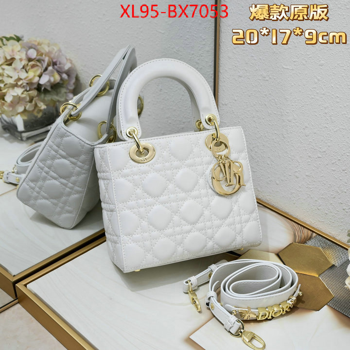 Dior Bags(4A)-Lady- aaaaa+ quality replica ID: BX7053 $: 95USD,