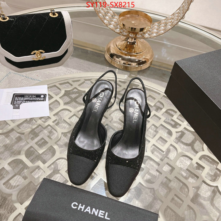 Women Shoes-Chanel top fake designer ID: SX8215 $: 119USD