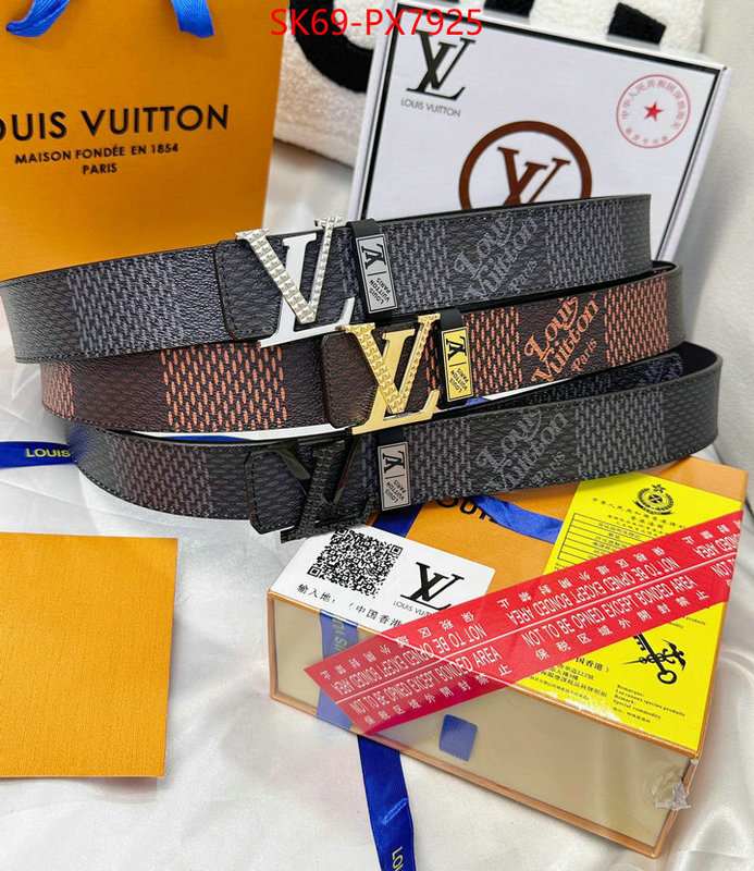 Belts-LV luxury 7 star replica ID: PX7925 $: 69USD