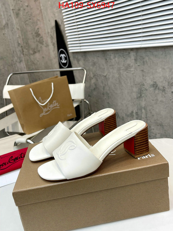 Women Shoes-Christian Louboutin designer fake ID: SX6947 $: 109USD