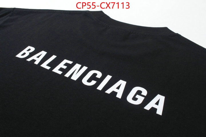 Clothing-Balenciaga buy cheap replica ID: CX7113 $: 55USD