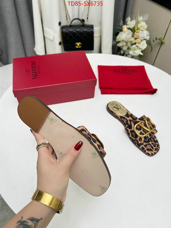 Women Shoes-Valentino high quality 1:1 replica ID: SX6735