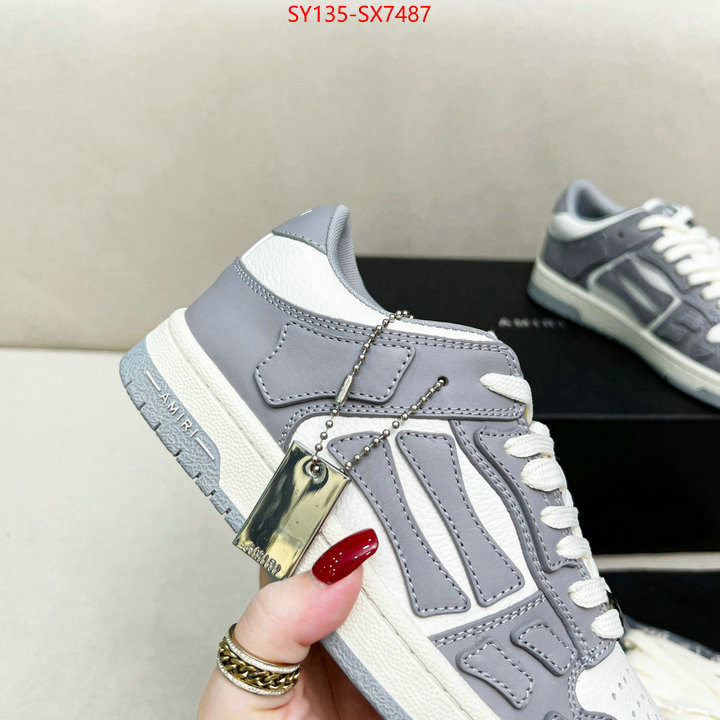 Women Shoes-AMIRI where quality designer replica ID: SX7487 $: 135USD