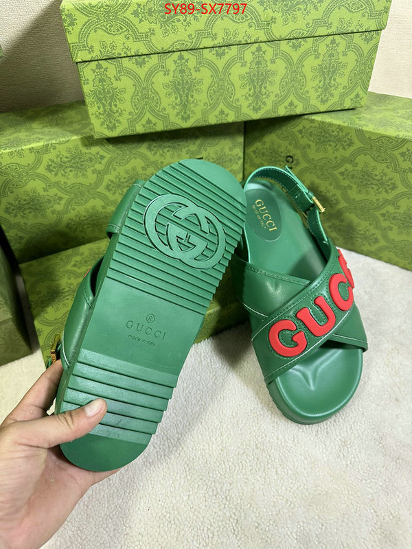 Women Shoes-Gucci aaaaa+ quality replica ID: SX7797 $: 89USD