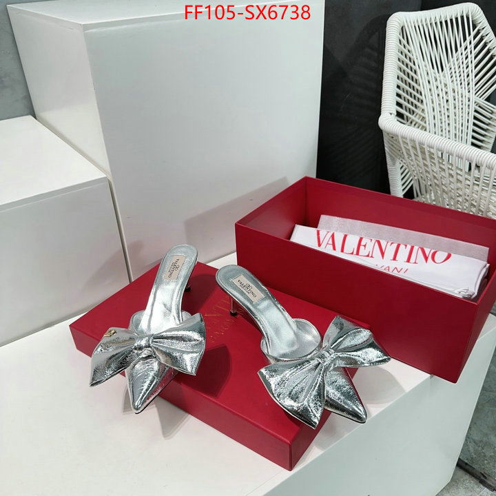 Women Shoes-Valentino perfect quality designer replica ID: SX6738 $: 105USD