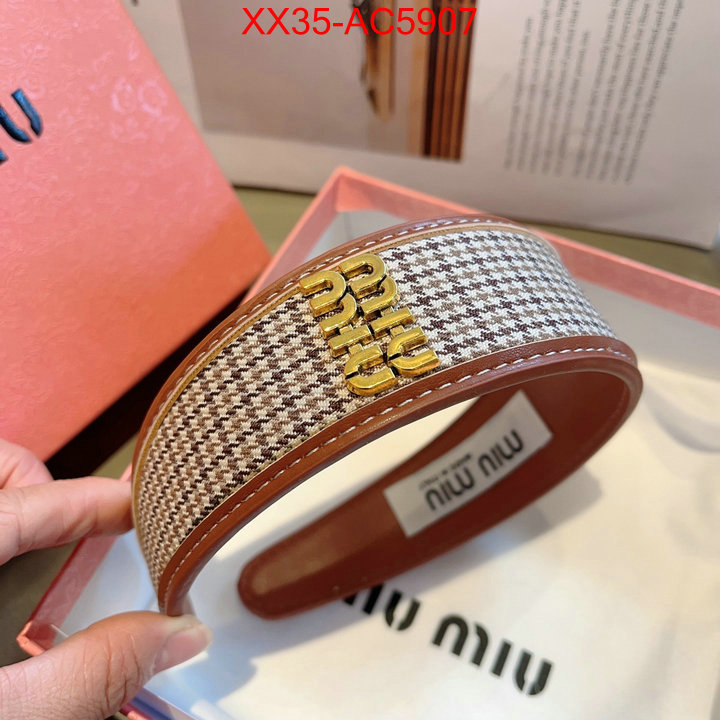 Hair band-MIU MIU 7 star ID: AC5907 $: 35USD