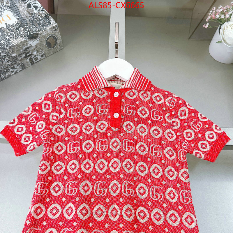 Kids clothing-Gucci replica 1:1 high quality ID: CX6665 $: 85USD