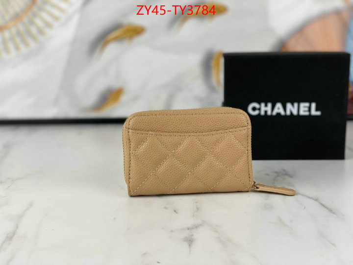 Chanel Bags(4A)-Wallet- top quality replica ID: TY3784 $: 45USD,