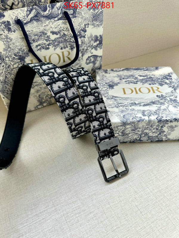 Belts-Dior online shop ID: PX7881 $: 65USD