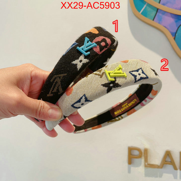 Hair band-LV 7 star quality designer replica ID: AC5903 $: 29USD