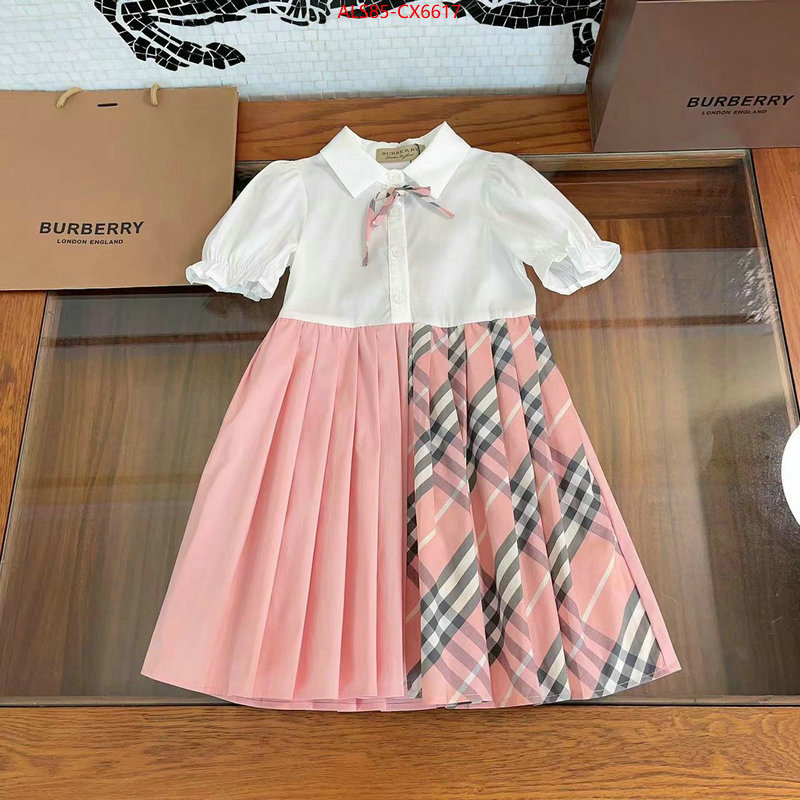 Kids clothing-Burberry the best designer ID: CX6617 $: 85USD