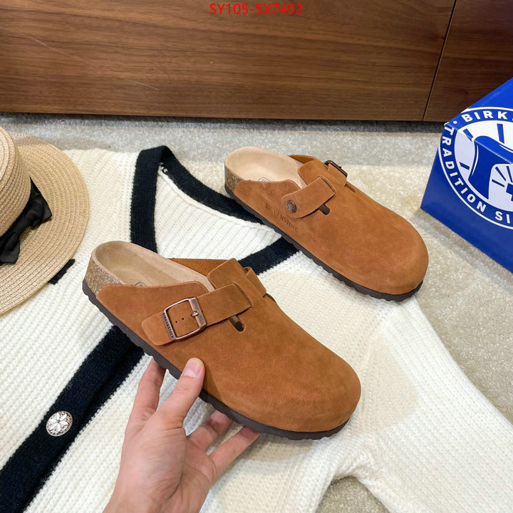 Men Shoes-Birkenstock luxury shop ID: SX7492 $: 105USD