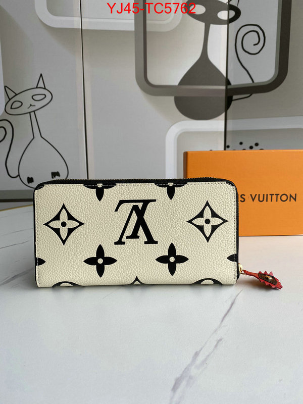 LV Bags(4A)-Wallet top quality designer replica ID: TC5762 $: 45USD,