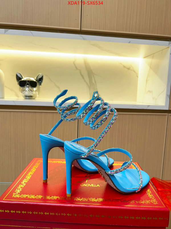 Women Shoes-Rene Caovilla 7 star replica ID: SX6534 $: 119USD