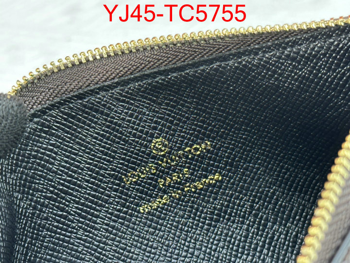 LV Bags(4A)-Wallet shop the best high quality ID: TC5755 $: 45USD,