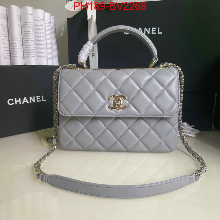 Chanel Bags(TOP)-Diagonal- replcia cheap from china ID: BV2268 $: 189USD,