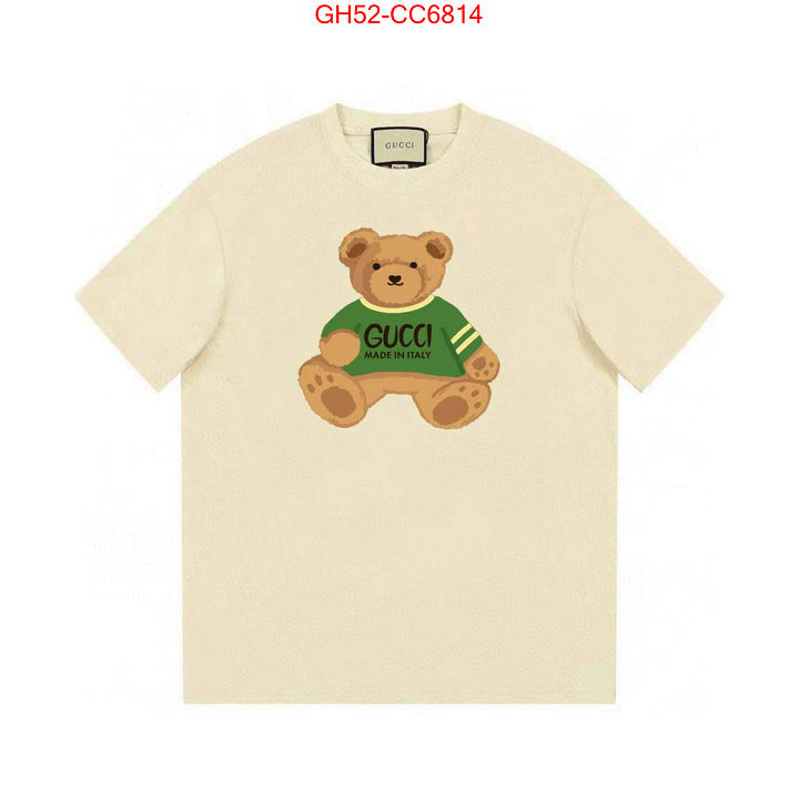 Clothing-Gucci buy aaaaa cheap ID: CC6814 $: 52USD