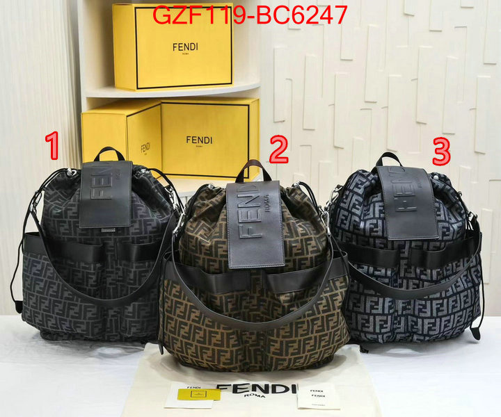 Fendi Bags(4A)-Backpack- brand designer replica ID: BC6247 $: 119USD,