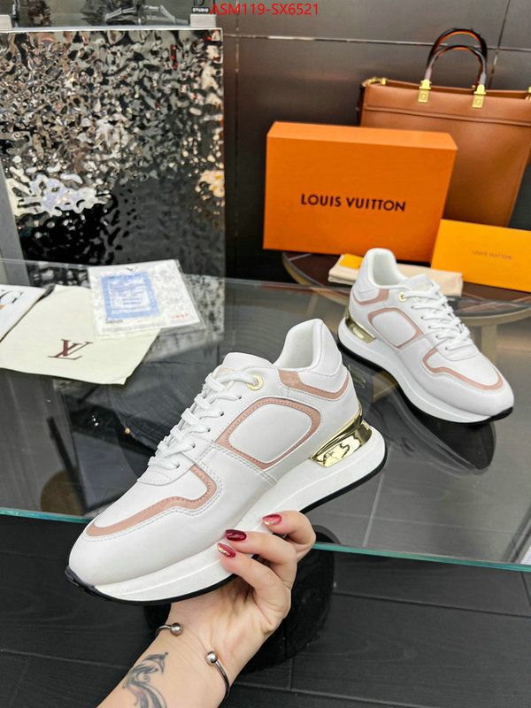 Women Shoes-LV luxury fake ID: SX6521 $: 119USD
