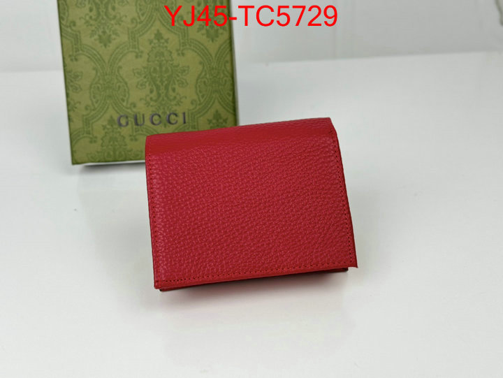 Gucci Bags(4A)-Wallet- designer 7 star replica ID: TC5729 $: 45USD,